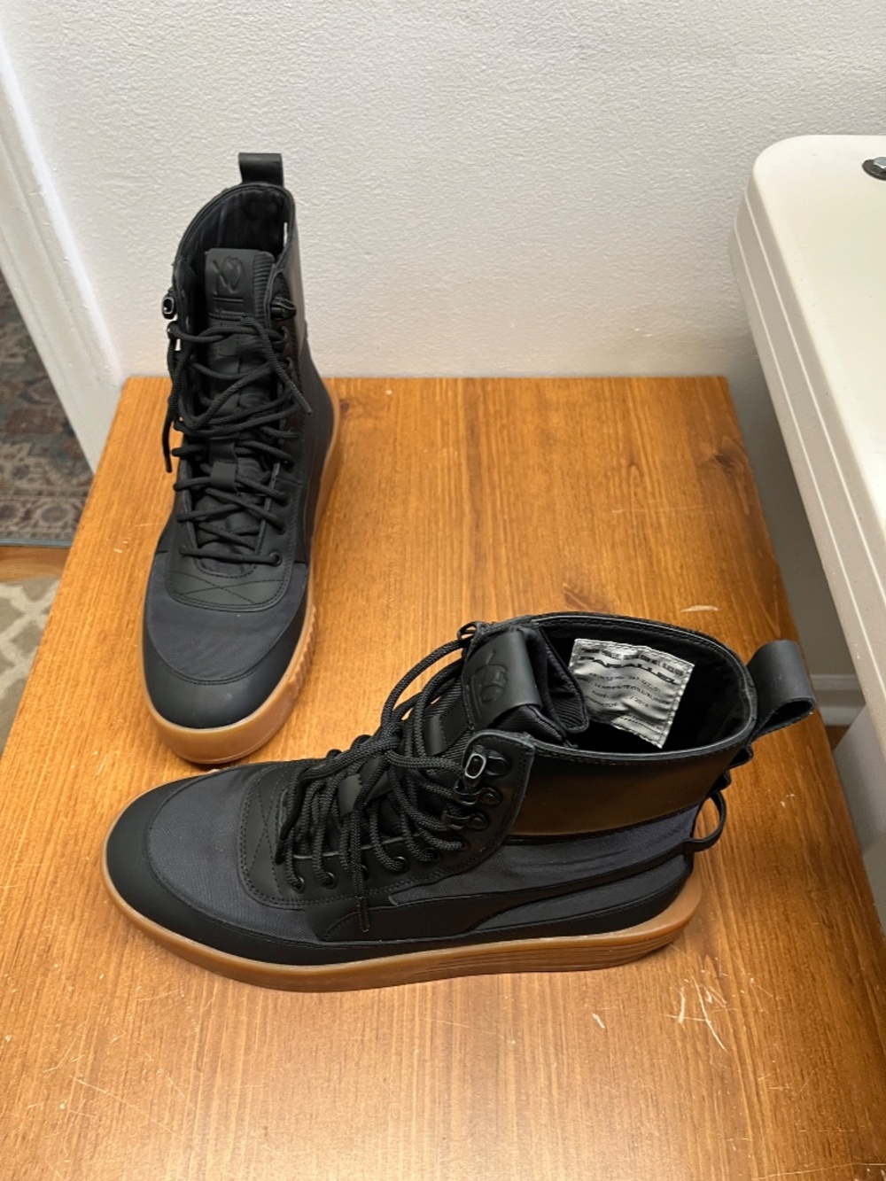 Puma XO Parallel Black Tactical Boots 10 - Picture 13 of 16